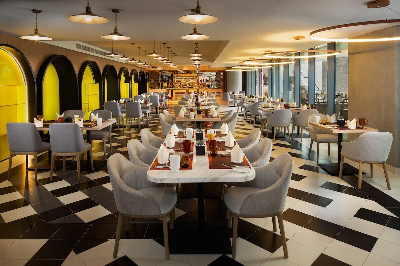الشقق الفندقية دبيفي  ميلينيوم أتريا بيزنس باي المظهر الخارجي الصورة The restaurant