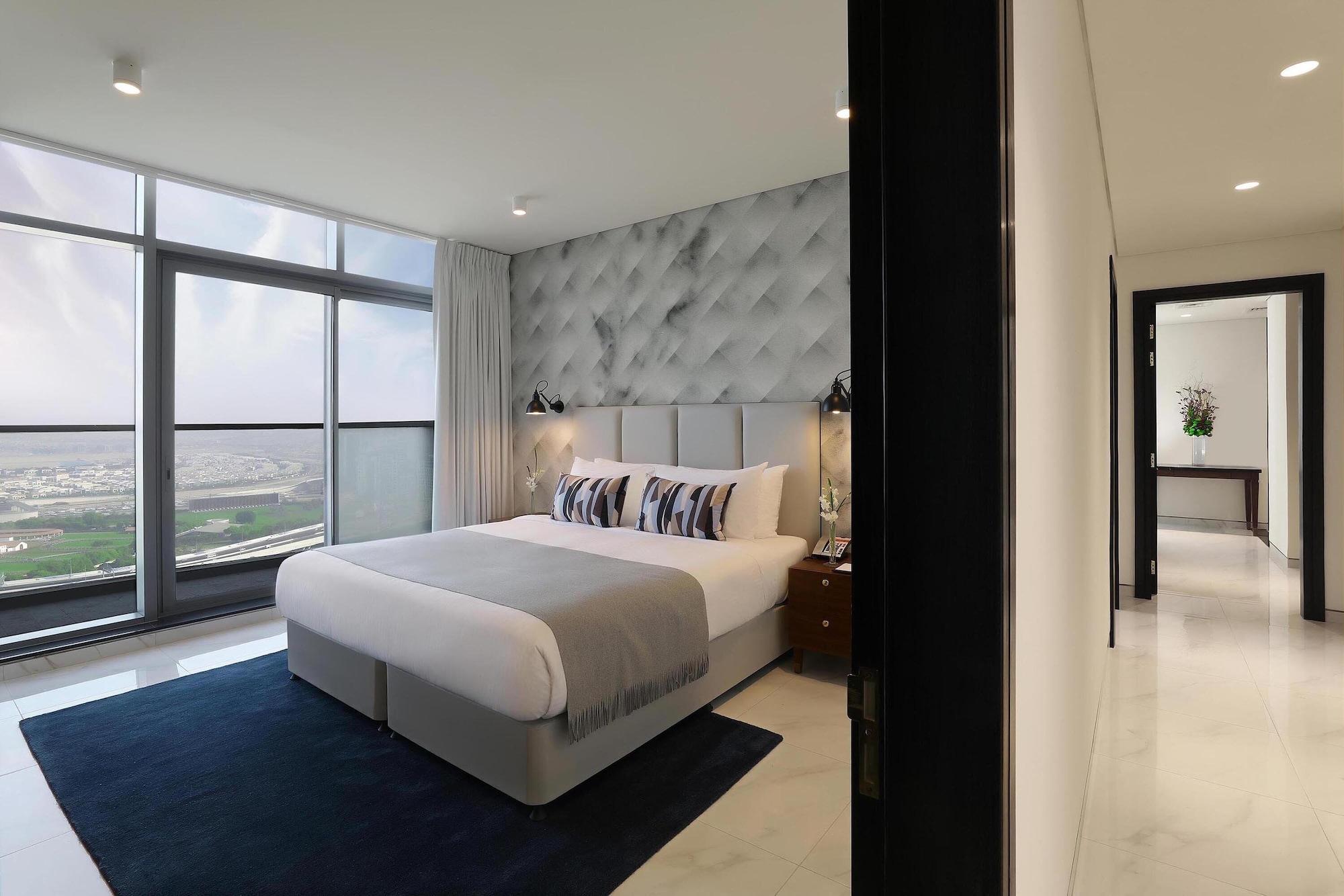 الشقق الفندقية دبيفي  ميلينيوم أتريا بيزنس باي المظهر الخارجي الصورة A bedroom at the hotel