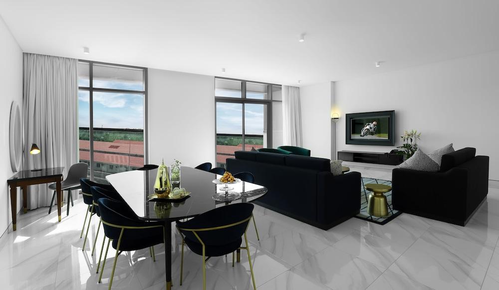 الشقق الفندقية دبيفي  ميلينيوم أتريا بيزنس باي المظهر الخارجي الصورة Interior of a typical apartment
