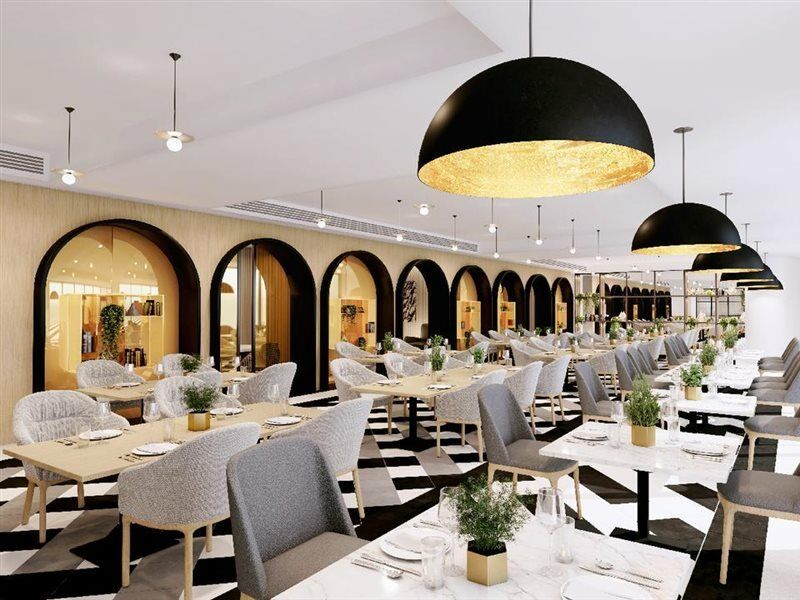 الشقق الفندقية دبيفي  ميلينيوم أتريا بيزنس باي المظهر الخارجي الصورة Restaurant